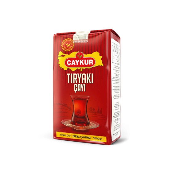 Çaykur Tiryaki Siyah Dökme Çay 1 Kg 10 Adet