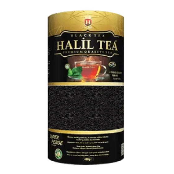 Halil Tea 400gr Silindir Kutu Ceylon Siyah Çay